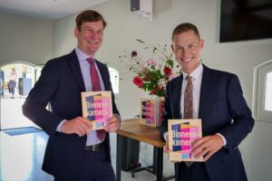 Boeklancering nieuwe formatieboek Binnenskamers van Job van Meijeren en Jochem Hoogenboom